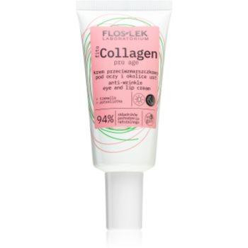 FLOSLEK Fito Collagen денний та нічний крем проти зморшок для виділення контурів очей та губ 30 мл - зображення 1