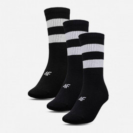 4F Набір шкарпеток  Socks Cas U206 4FAW23USOCU206-90S 43-46 3 пари Чорний (5904698393244)