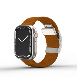 AMAZINGTHING Ремінець  for Apple Watch 45/44/42mm - Titan Weave Brown (ATS7TW45BN)