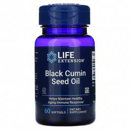 Life Extension Натуральная добавка  Black Cumin Seed Oil, 60 капсул