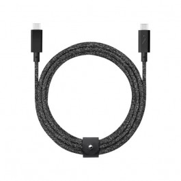 NATIVE UNION Belt Cable USB Type-C to USB Type-C Pro 240W 2.4m Cosmos Black (BELT-PRO2-COS-NP)