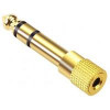 Beyerdynamic Jack adaptor plugged 3,5mm socket to 6,3mm jack gold (529102) - зображення 1