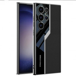 KarFRi Leather Case для Samsung Galaxy S24 Ultra Black