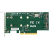 Supermicro PCIe x8 for SSD 2x m.2 NVMe (AOC-SLG3-2M2) - зображення 2