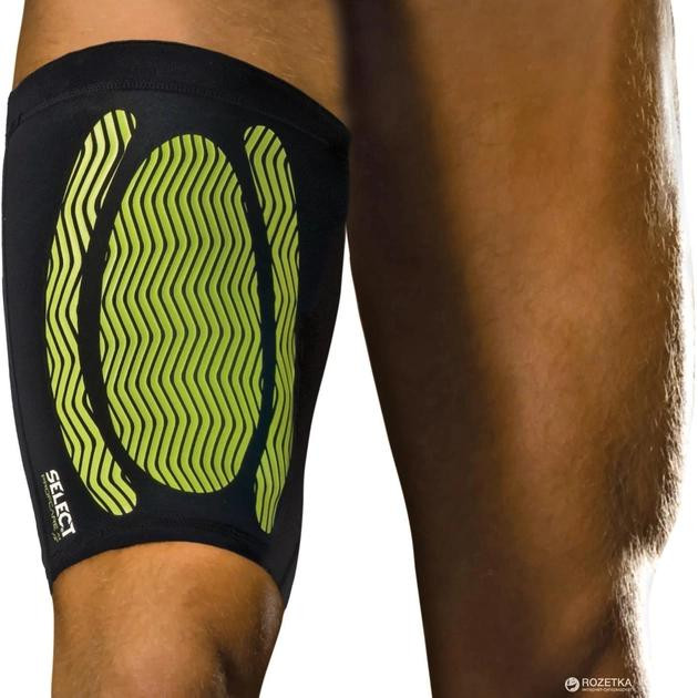 SELECT Бандаж стегна  Thigh Support 6350 M Чорно-зелений 1 шт (5703543120444) - зображення 1