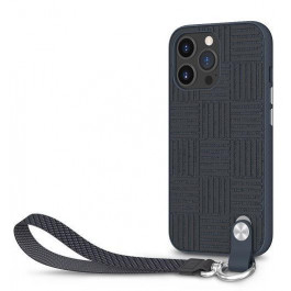 Moshi Altra Slim Hardshell Case with Wrist Strap for iPhone 13 Pro Midnight Blue (99MO117533)
