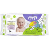 Bella Дитячі вологі серветки  Baby Happy Silk & Cotton 64 шт (5900516421144/5900516145170) - зображення 1