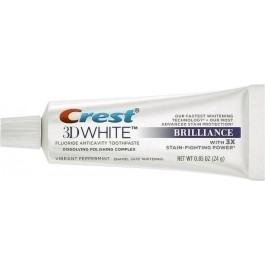 Crest Отбеливающая зубная паста  3D White Brilliance Vibrant Peppermint 24 г (91354355)
