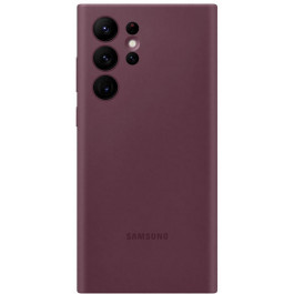 Samsung S908 Galaxy S22 Ultra Silicone Cover Burgundy (EF-PS908TEEG)