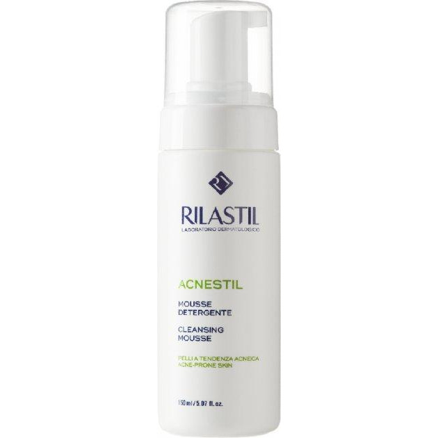 Rilastil Мусс  Acnestil деликатный очищающий для кожи лица склонной к акне 150 мл (8050444852637) - зображення 1