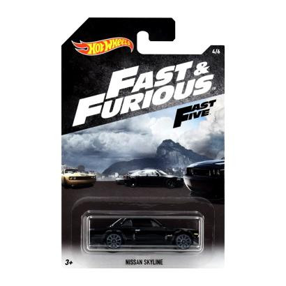 Hot Wheels Nissan Skyline Fast & Furious 1:64 FKF13 Black - зображення 1