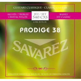 Savarez Струны для классической гитары  540CXS Prodige 38 Classical Guitar Strings 38/55 cm