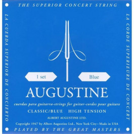 Augustine Струны для классической гитары  Classic/Blue Label Classical Guitar Strings High Tension