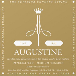 Augustine Струны для классической гитары  Imperial/Red Classical Guitar Strings Medium Tension