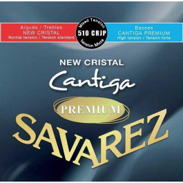 Savarez Струны для классической гитары  510CRJP New Cristal Cantiga Classical Strings Mixed Tension