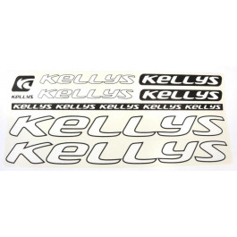 Kellys Наклейка  на раму велосипеда Білий (NAK030)
