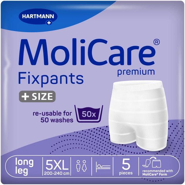 Hartmann Баріатричні еластичні штанці для фіксації урологічних прокладок  MoliCare Premium Fixpants + Size 5X - зображення 1