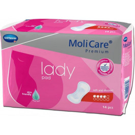 Hartmann Прокладки урологічні  MoliCare Premium lady pad при нетриманні сечі 4 краплі 14 шт (4052199290614)