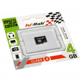Hi-Rali 4 GB microSDHC class 4 HI-4GBSDCL4-00