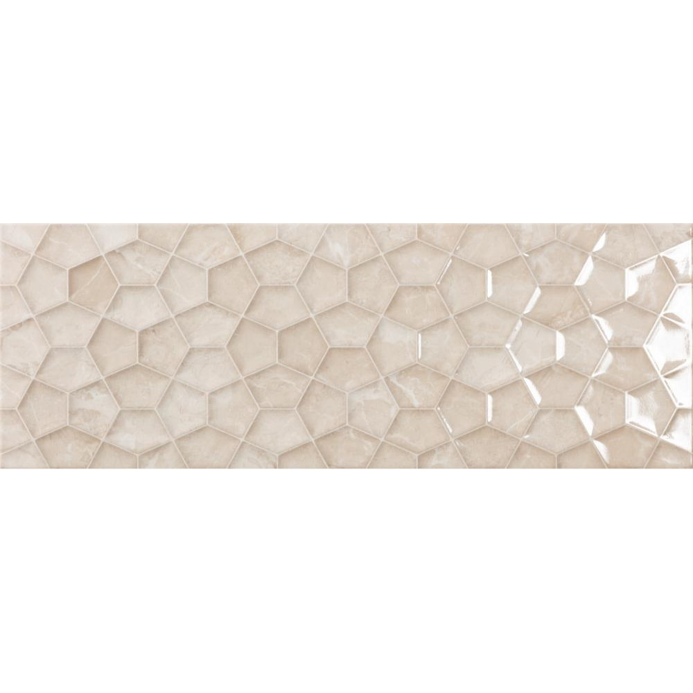 Ecoceramic ARIANA BEIGE RLV 25x70 плитка настінна, декор - зображення 1