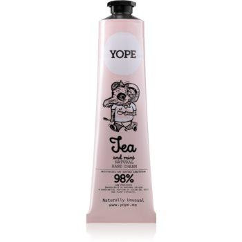 Yope Tea & Mint крем для рук для живлення та зволоження 100 мл - зображення 1