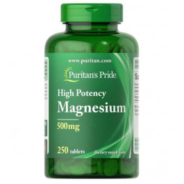 Puritan's Pride s Pride High Potency Magnesium 500 мг 250 табл