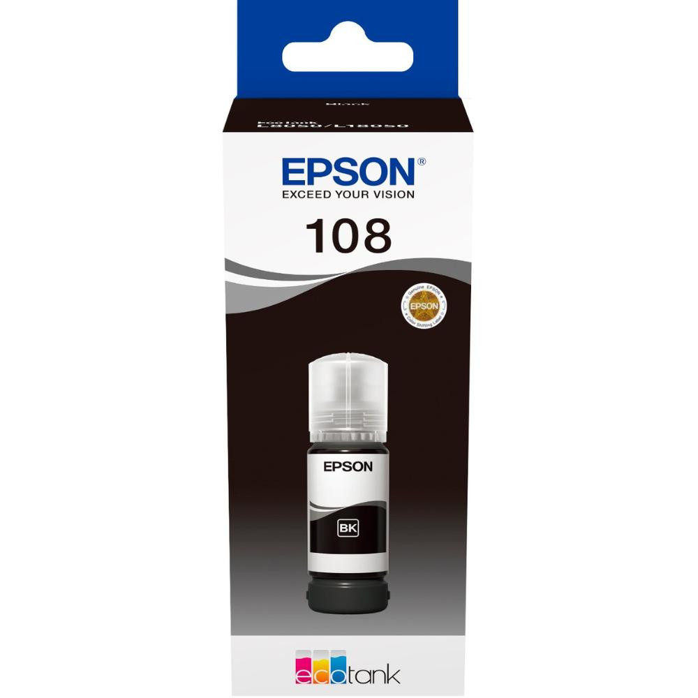 Epson 108 EcoTank L8050/L18050 black (C13T09C14) - зображення 1