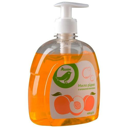 Auchan Жидкое мыло  Персик, 450 мл (4823090117481) - зображення 1