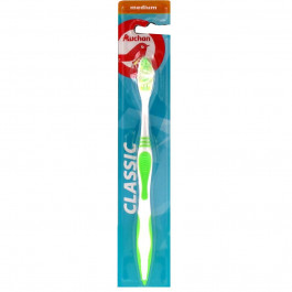 Auchan Зубная щетка  Classic Medium (3245678670897)