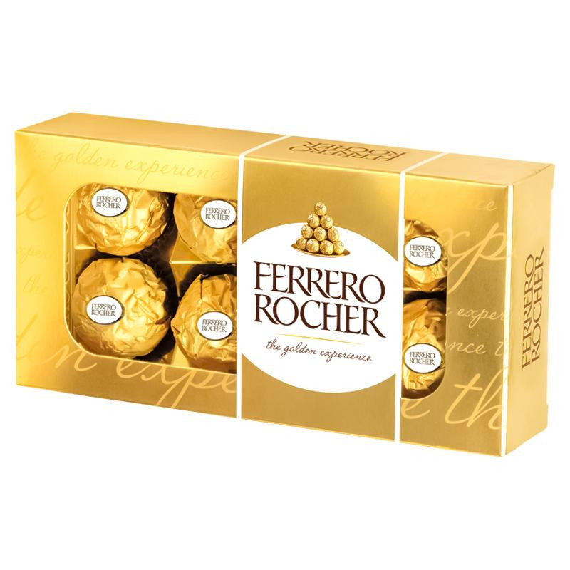 Ferrero Конфеты Rocher 100 г (8000500192801) - зображення 1