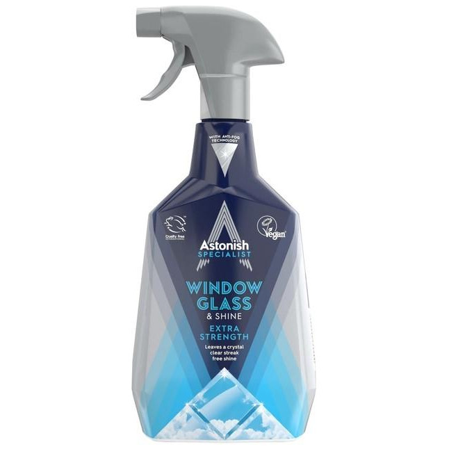Astonish Средство для мытья окон и стекол с эффектом анти-запотевания 750 мл (5060060211223) - зображення 1