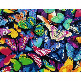 STRATEG Різнобарвні метелики 40х50 см GS008