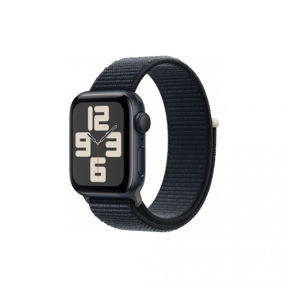Apple Watch SE 2 GPS 40mm Midnight Aluminium Case with Midnight Sport Loop (MRE03) - зображення 1