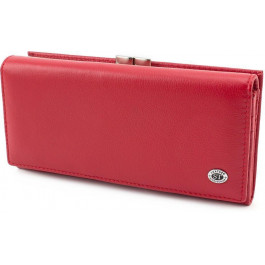 ST Leather Жіночий червоний гаманець з натуральної шкіри  (16385)