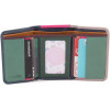 ST Leather Невеликий жіночий кольоровий гаманець із натуральної шкіри на магніті  1767242 - зображення 2