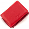 ST Leather Шкіряний жіночий гаманець червоного кольору з місткою монетницею  1767344 - зображення 3
