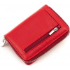 ST Leather Шкіряний жіночий гаманець червоного кольору з місткою монетницею  1767344 - зображення 4