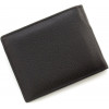 ST Leather Мініатюрне чоловіче портмоне з натуральної шкіри чорного кольору із затискачем для купюр  1767465 - зображення 5