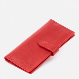 Grande Pelle Женский кошелек кожаный  leather-11325 Красный
