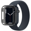 AMAZINGTHING Чохол  for Apple Watch 45mm - Quartz Drop Proof Black Clear (ATS7QP45BC) - зображення 1