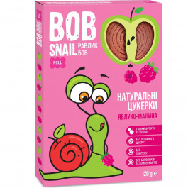 Bob Snail Конфеты натуральные яблочно-малиновые 120 г (4820162520460)