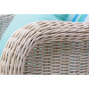 CRUZO Комплект плетених меблів для саду Ява Кубу штучний ротанг (софа, 2 крісла, кавовий столик) (jk0021) - зображення 3