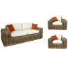 CRUZO Комплект плетеной мебели Бабл диван и 2 кресла (bb0013) - зображення 1