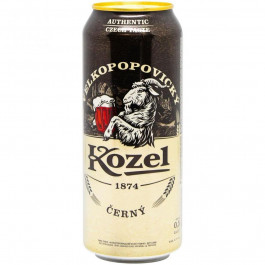 Velkopopovitsky Kozel Пиво  темне, 3,7%, ж/б, 0,5 л (786391) (4820034924211)