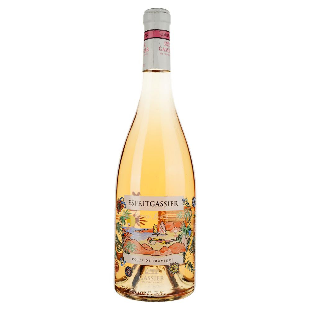 Chateau Gassier Вино  Esprit de Gassier rose, 0,75 л (3604894756004) - зображення 1