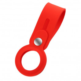 ArmorStandart AirTag Silicone Loop with Button Red (ARM58925)