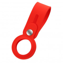   ArmorStandart AirTag Silicone Loop with Button Red (ARM58925)