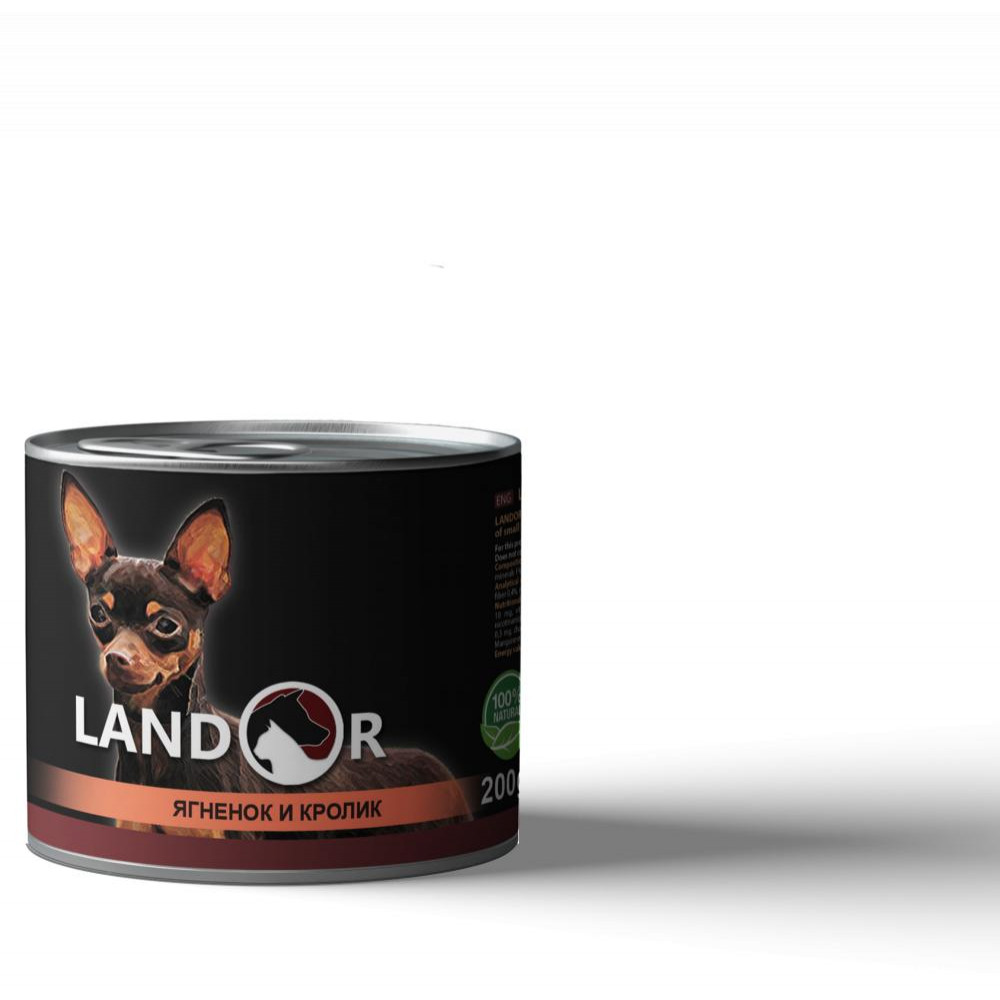 Landor Small Breed Lamb&Rabbit 200 г (4250231539435) - зображення 1