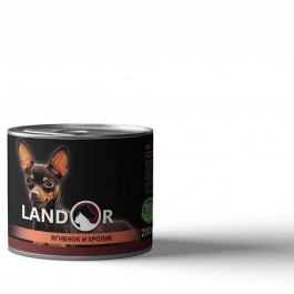 Landor Small Breed Lamb&Rabbit 200 г (4250231539435)