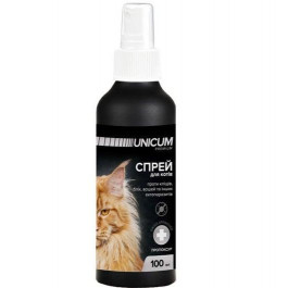 UNICUM Спрей Premium от блох и клещей для котов 100 мл (UN-009)